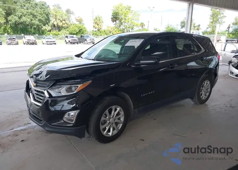 2020 Chevrolet Equinox Fwd Lt 1.5L Turbo из США, поврежденный, VIN 2GNAXKEV8L6150635